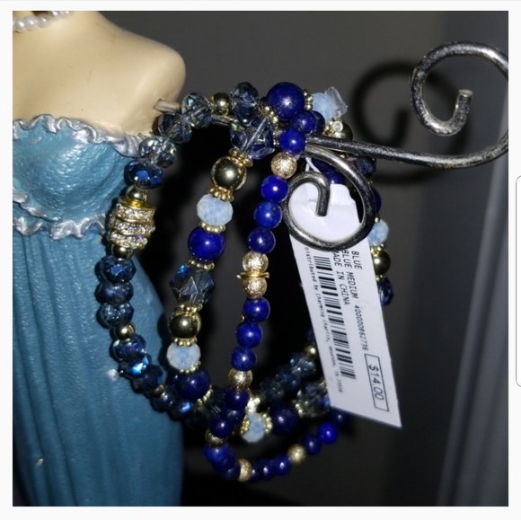 🆕 Blue & Gold Bracelet ✨ - Picture 3 of 8